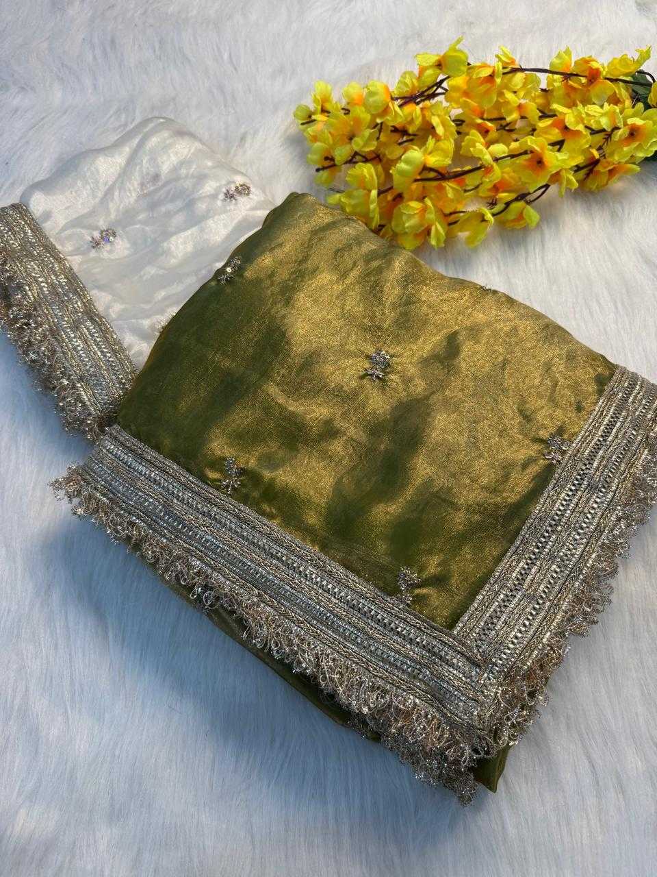 Pure Silk Sequence Saree