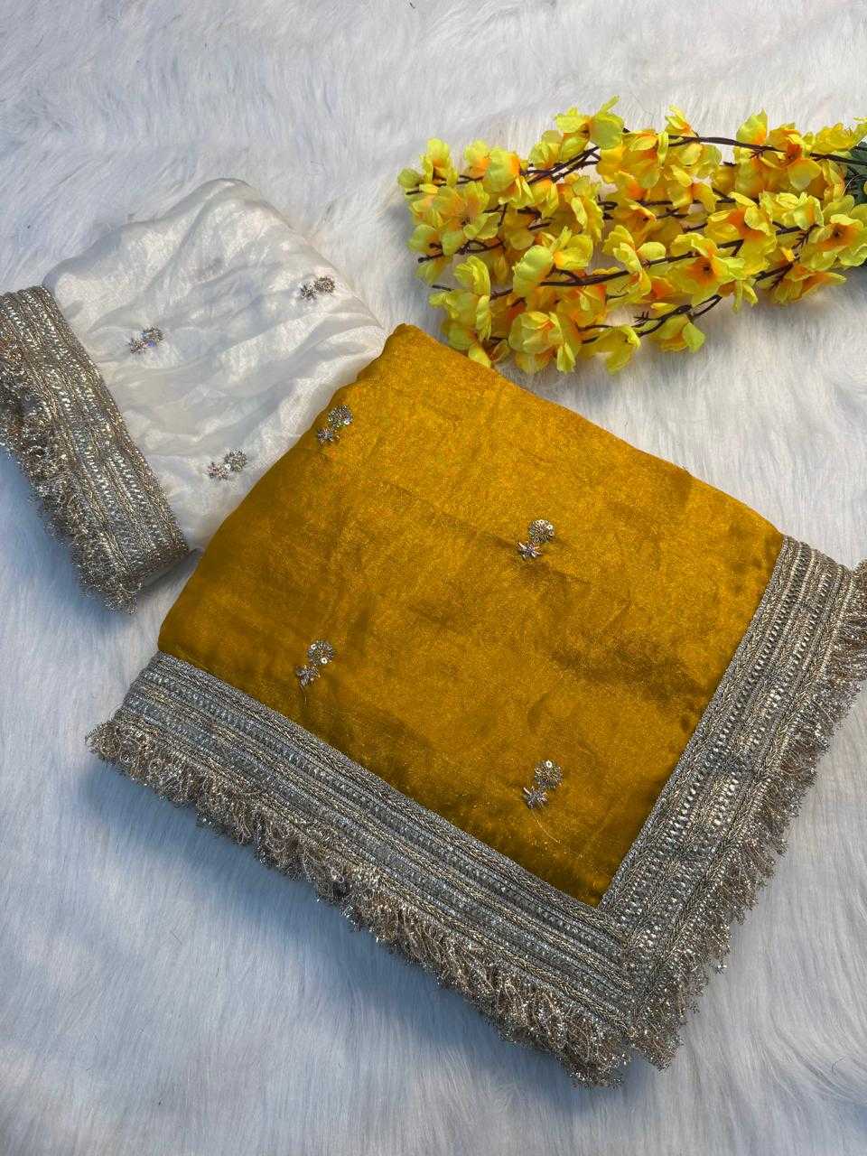 Pure Silk Sequence Saree