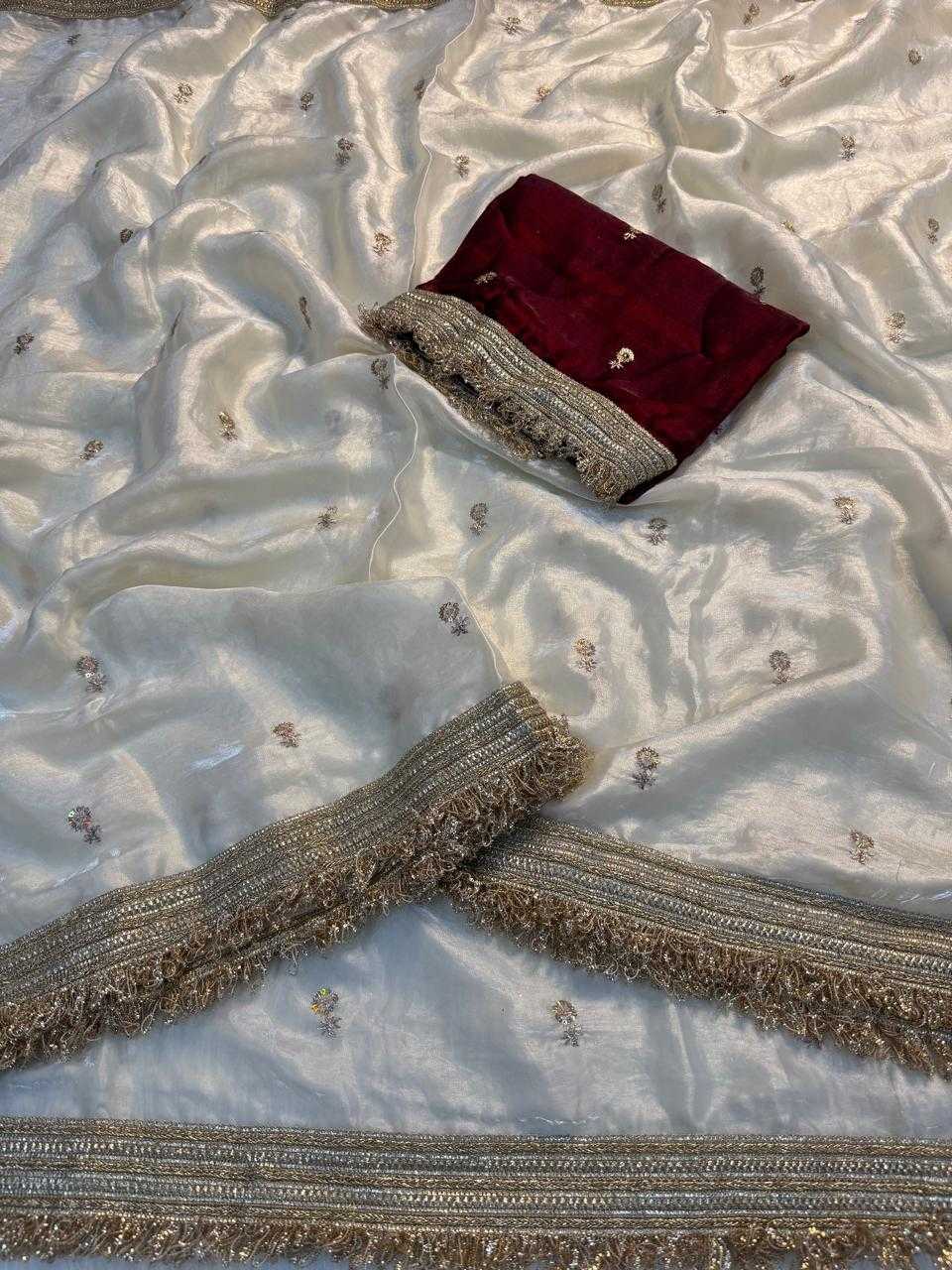 Pure Silk Sequence Saree