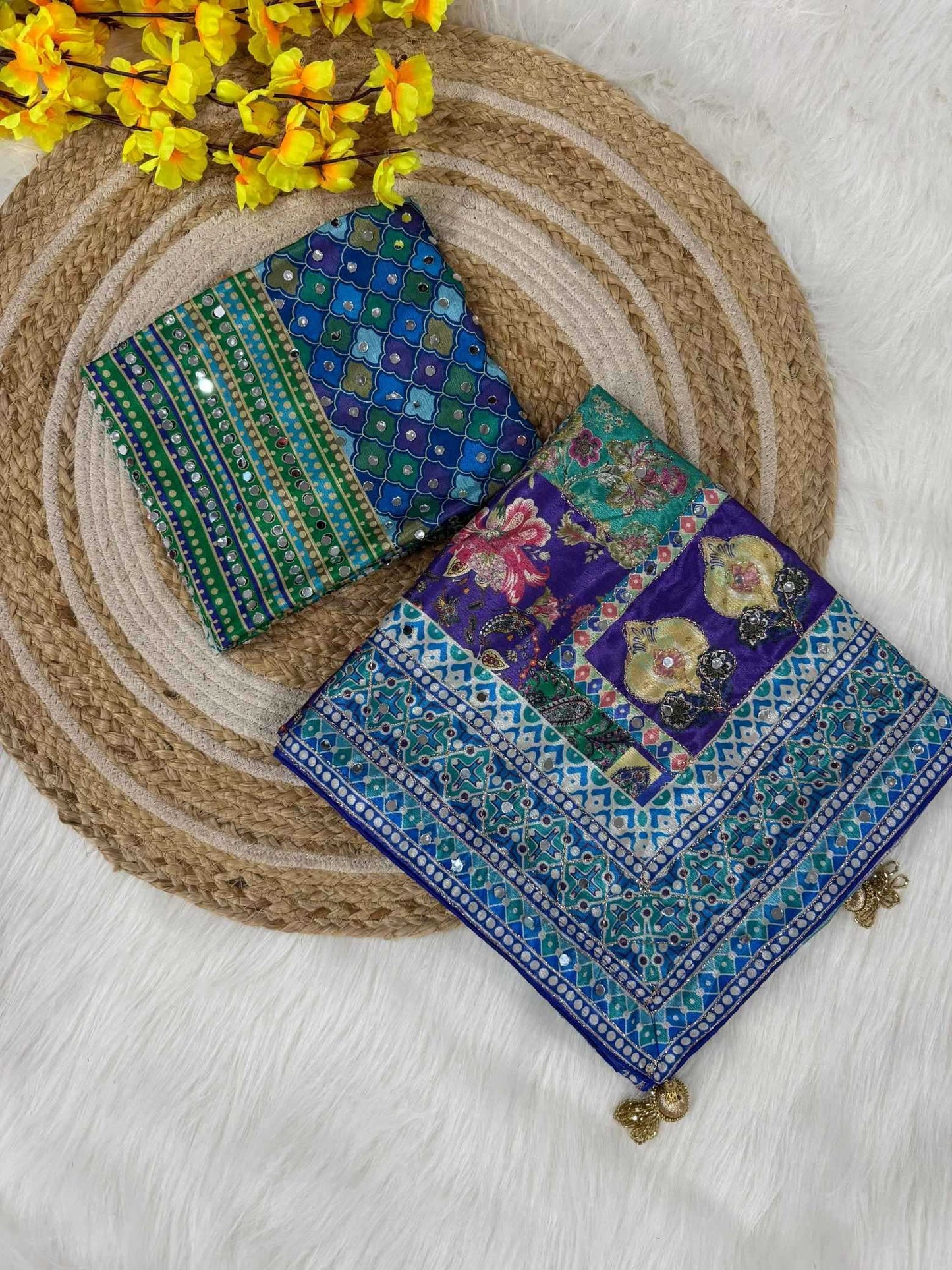 Chinon Designer Saree