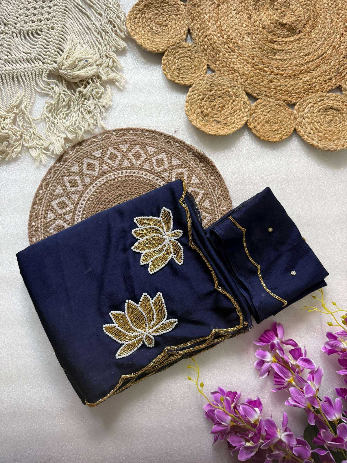Rangoli Silk Soft Saree in Dark Green