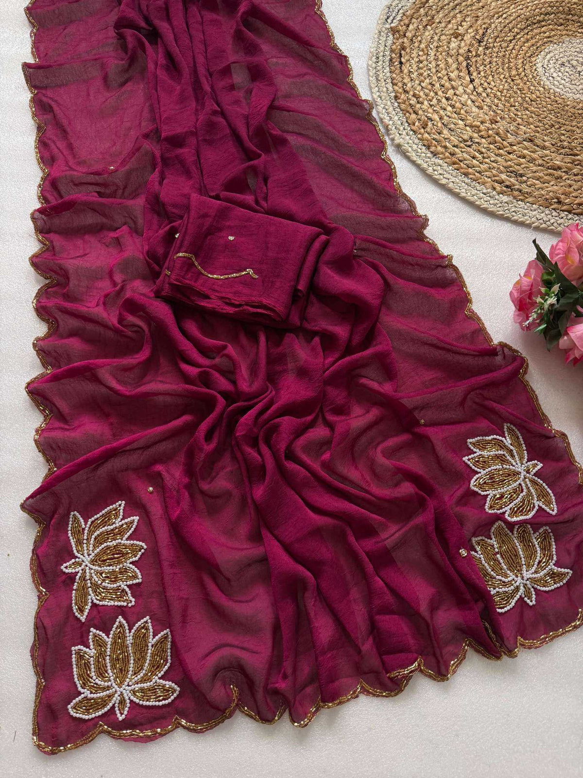 Rangoli Silk Soft Saree in Dark Green