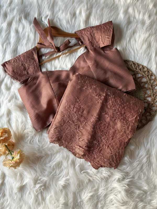 Chex Kota Checks Designer Saree