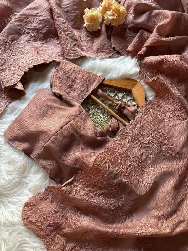 Chex Kota Checks Designer Saree