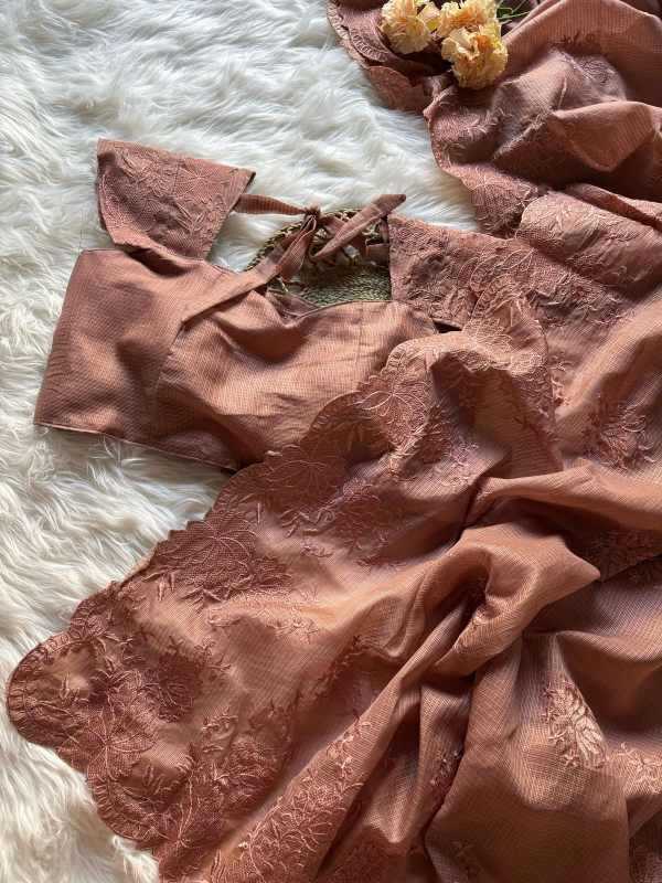 Chex Kota Checks Designer Saree