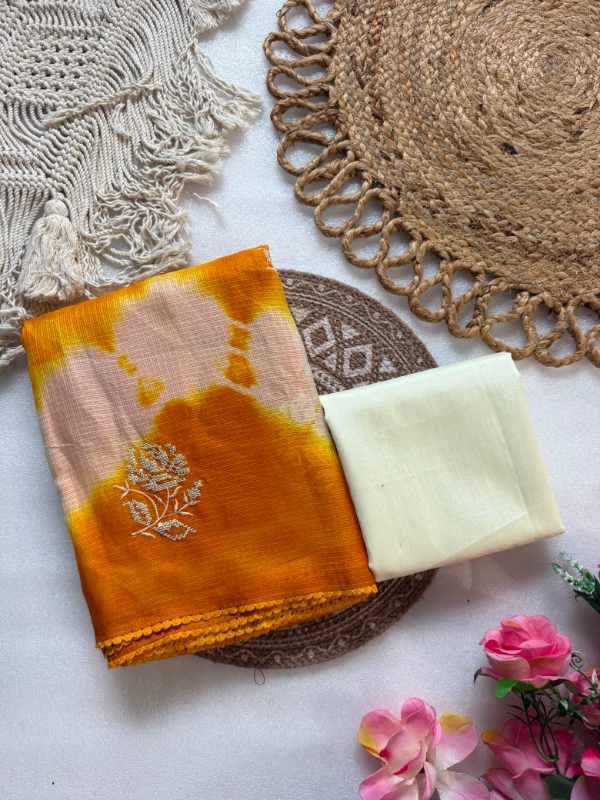 Kota Checks Designer Saree