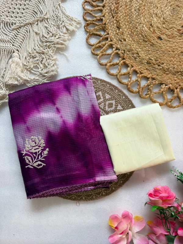 Kota Checks Designer Saree
