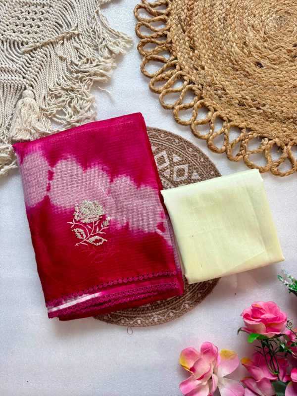 Kota Checks Designer Saree