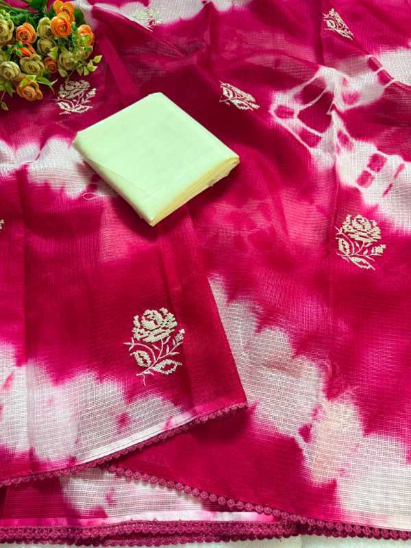 Kota Checks Designer Saree