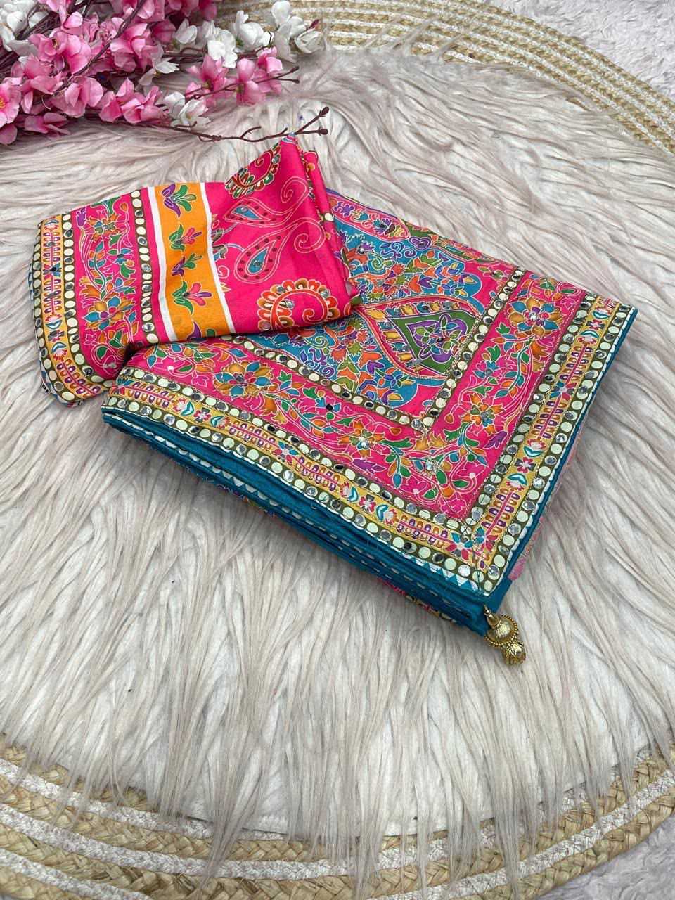 Chinon Designer Saree