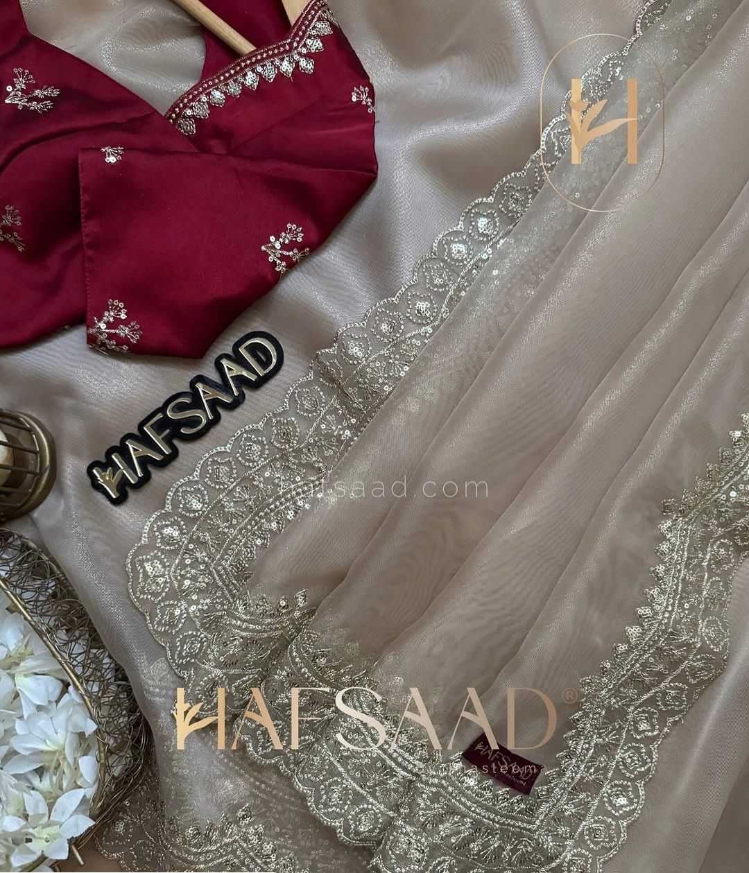 Organza Saree