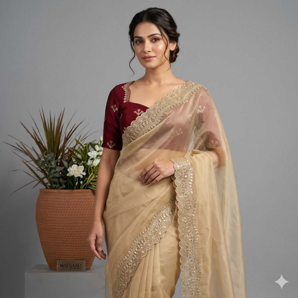Organza Saree