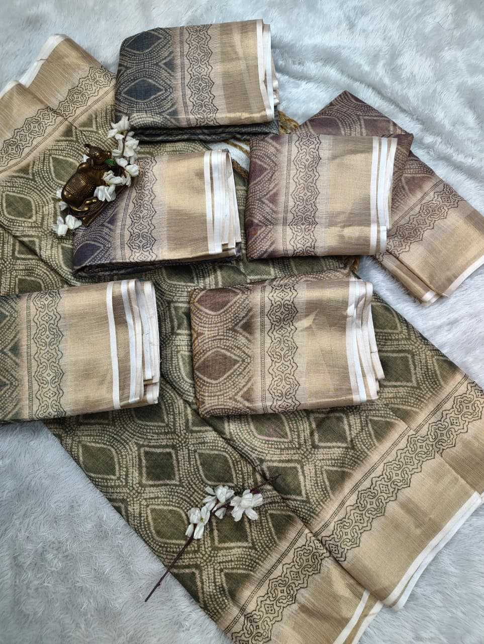 Printed Silk Saree