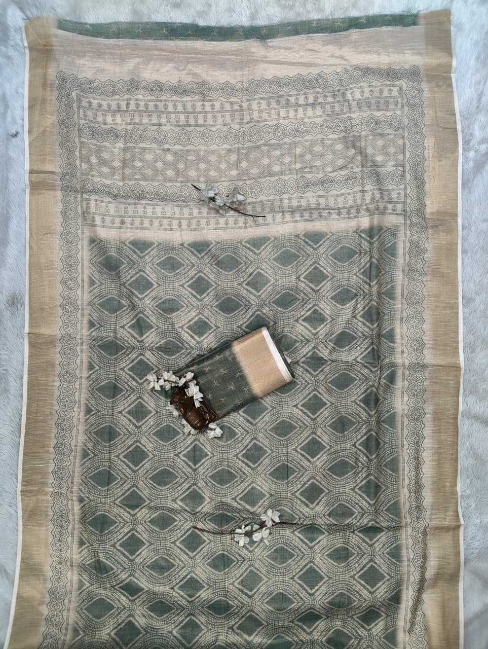 Printed Silk Saree
