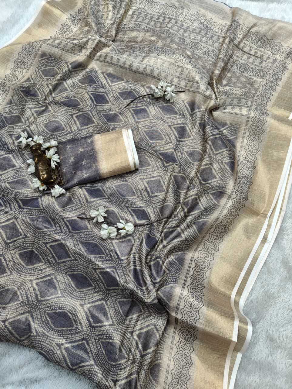 Printed Silk Saree