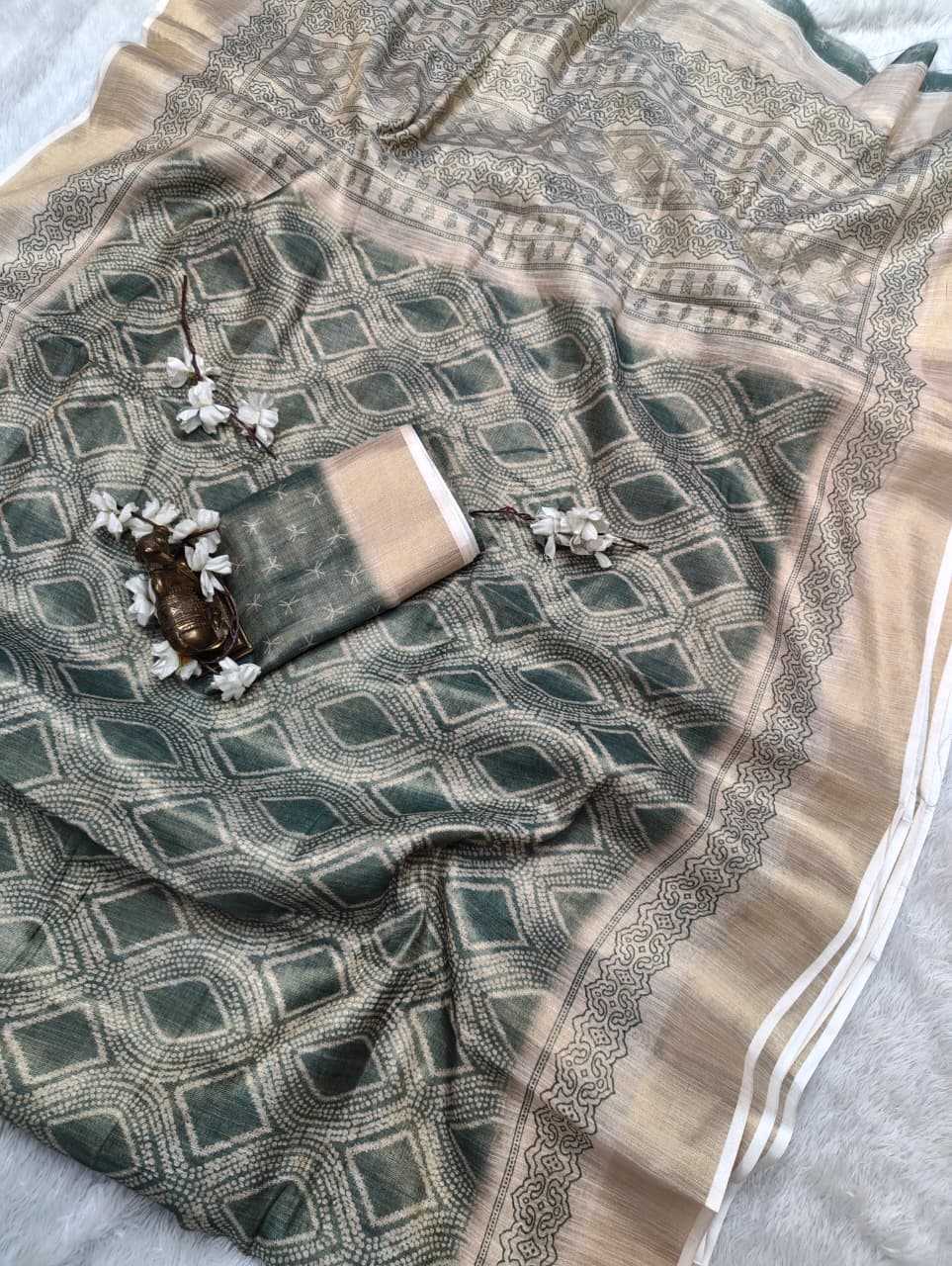 Printed Silk Saree