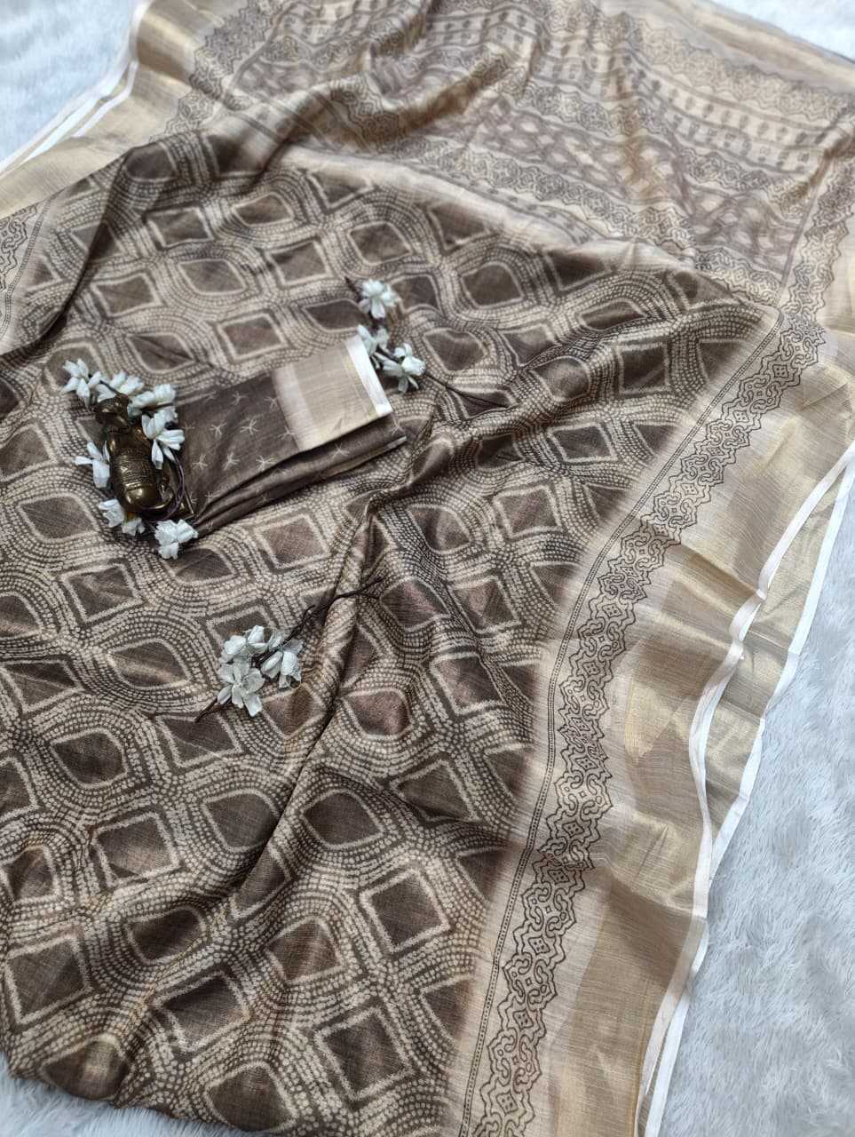 Printed Silk Saree