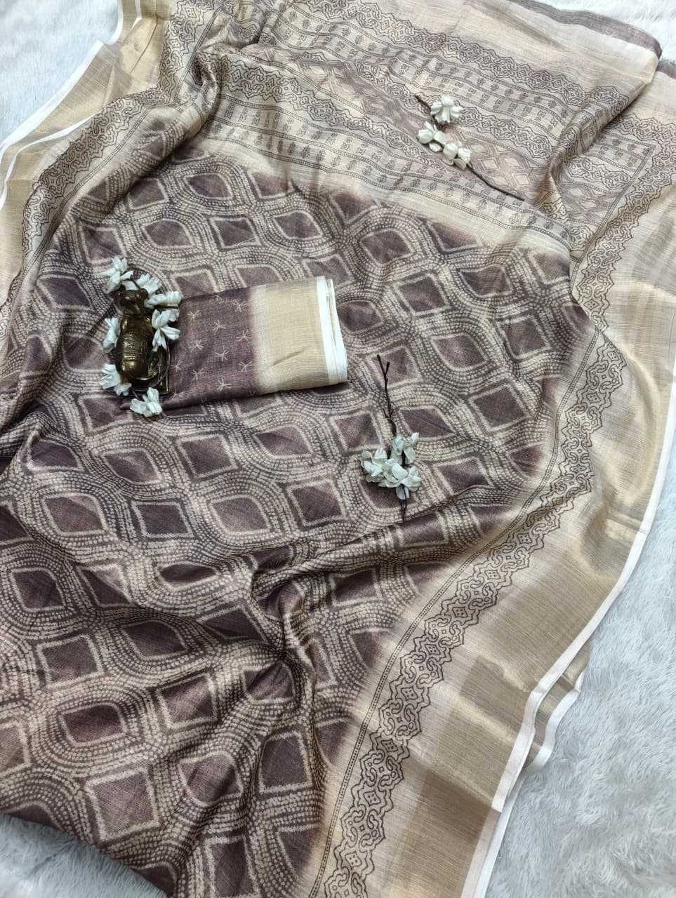 Printed Silk Saree