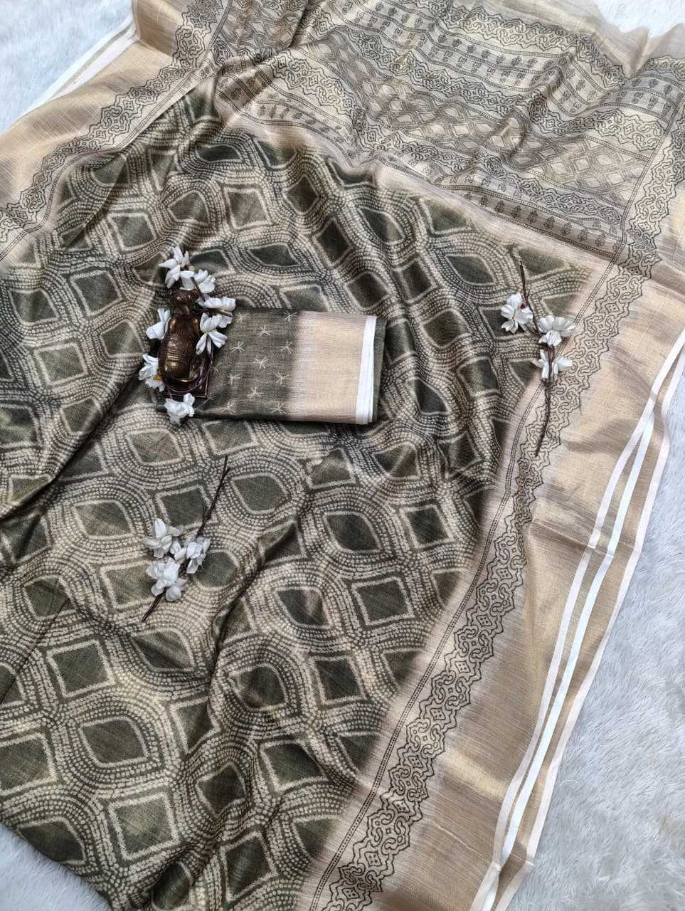 Printed Silk Saree