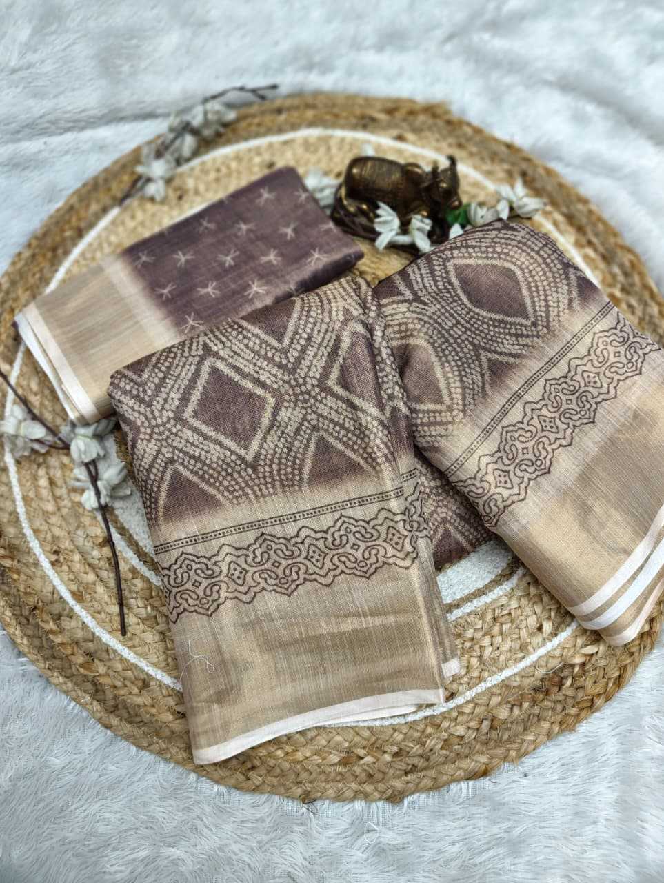 Printed Silk Saree