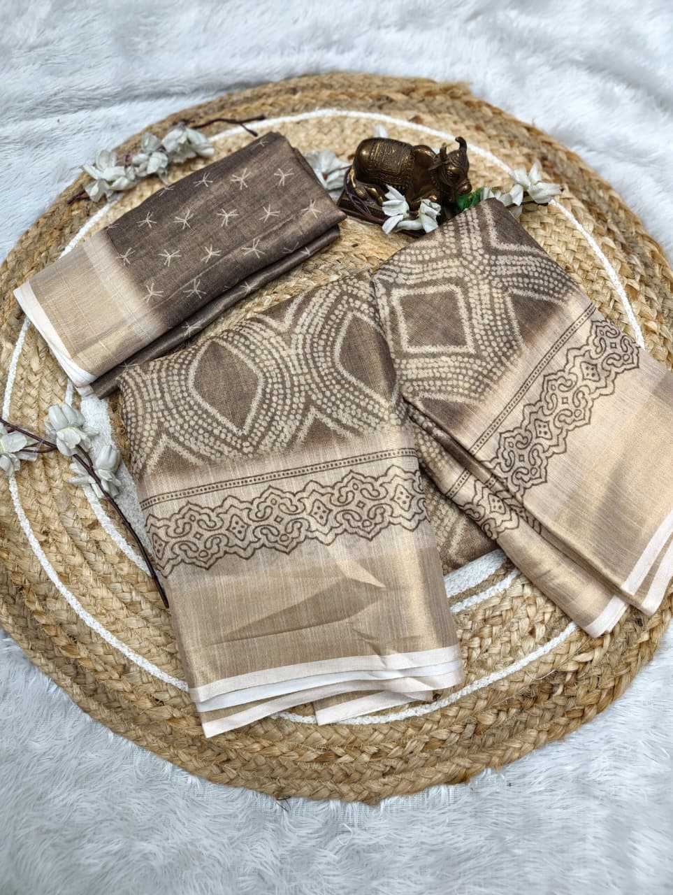 Printed Silk Saree