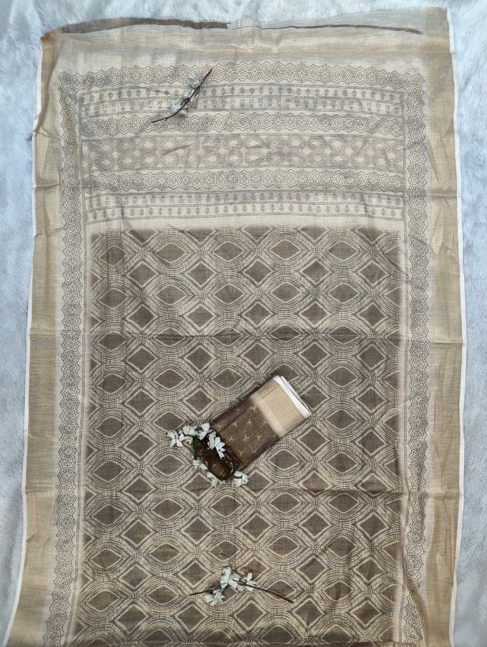 Printed Silk Saree