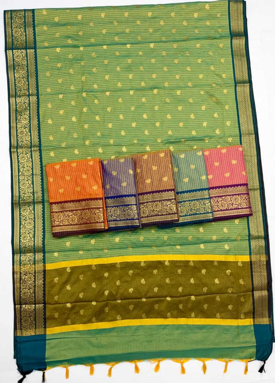Banarasi Soft Silk Designer Saree in Orange