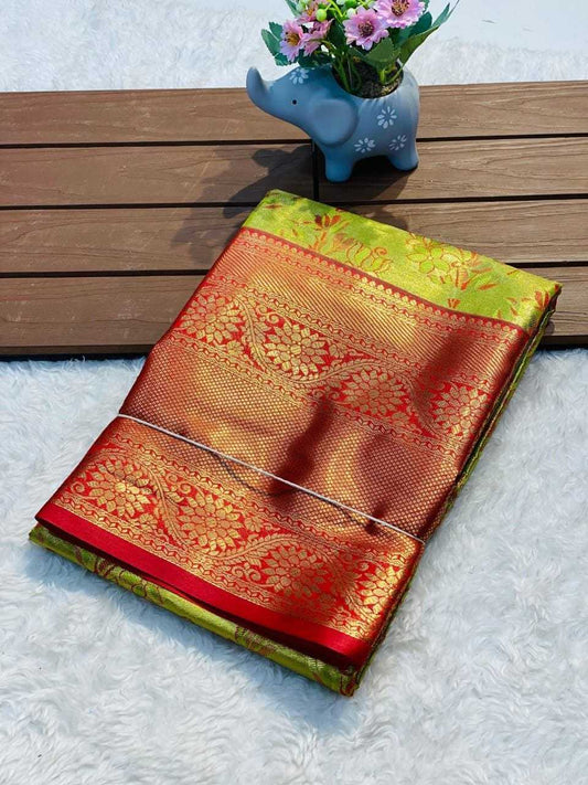 Atalogue Kanjivaram Silk Designer Saree