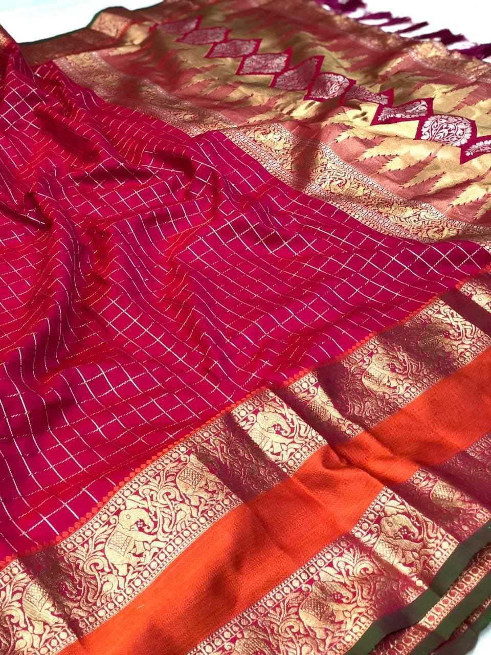 Jacquard Designer Saree