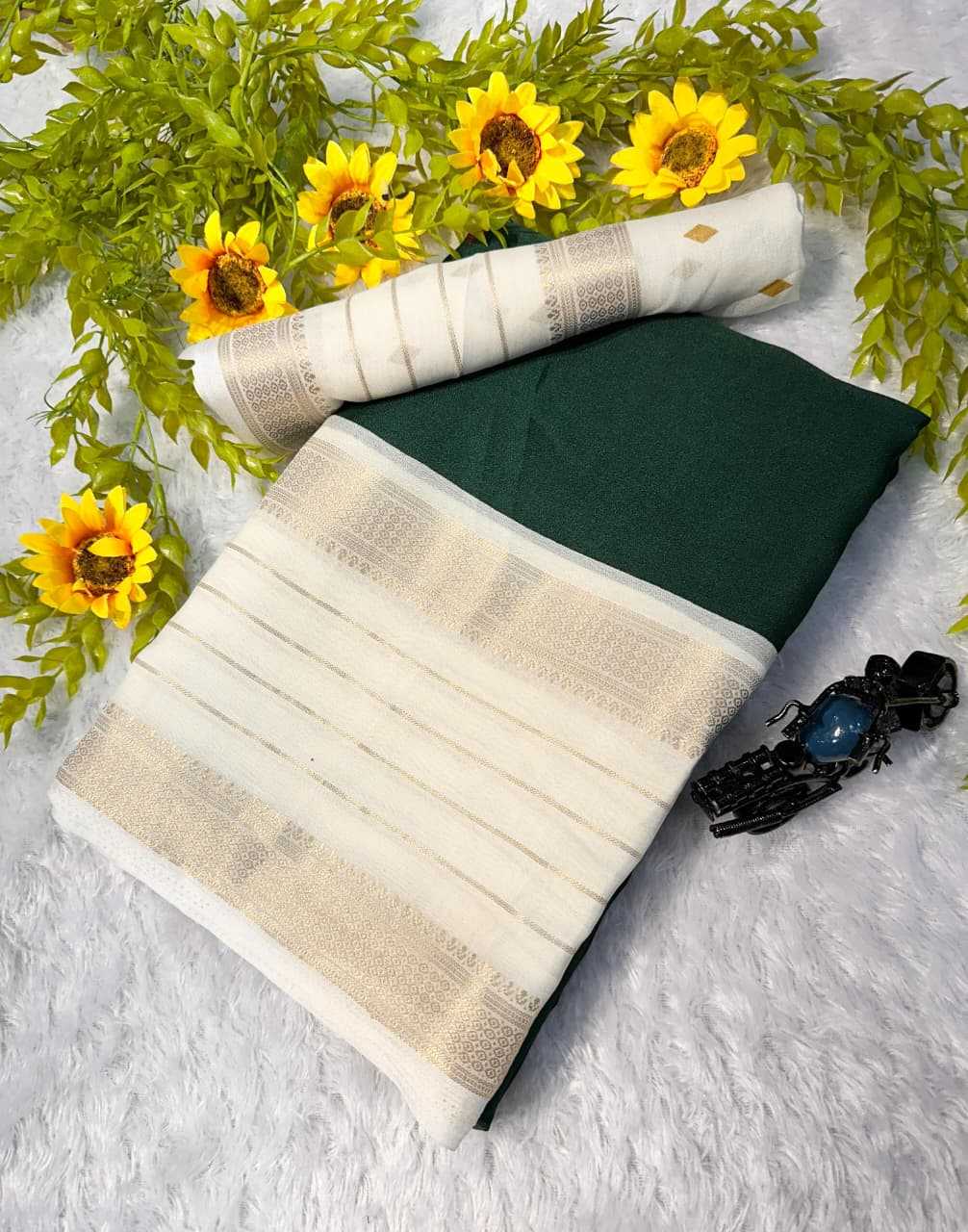 Bagru Soft Silk Designer Saree