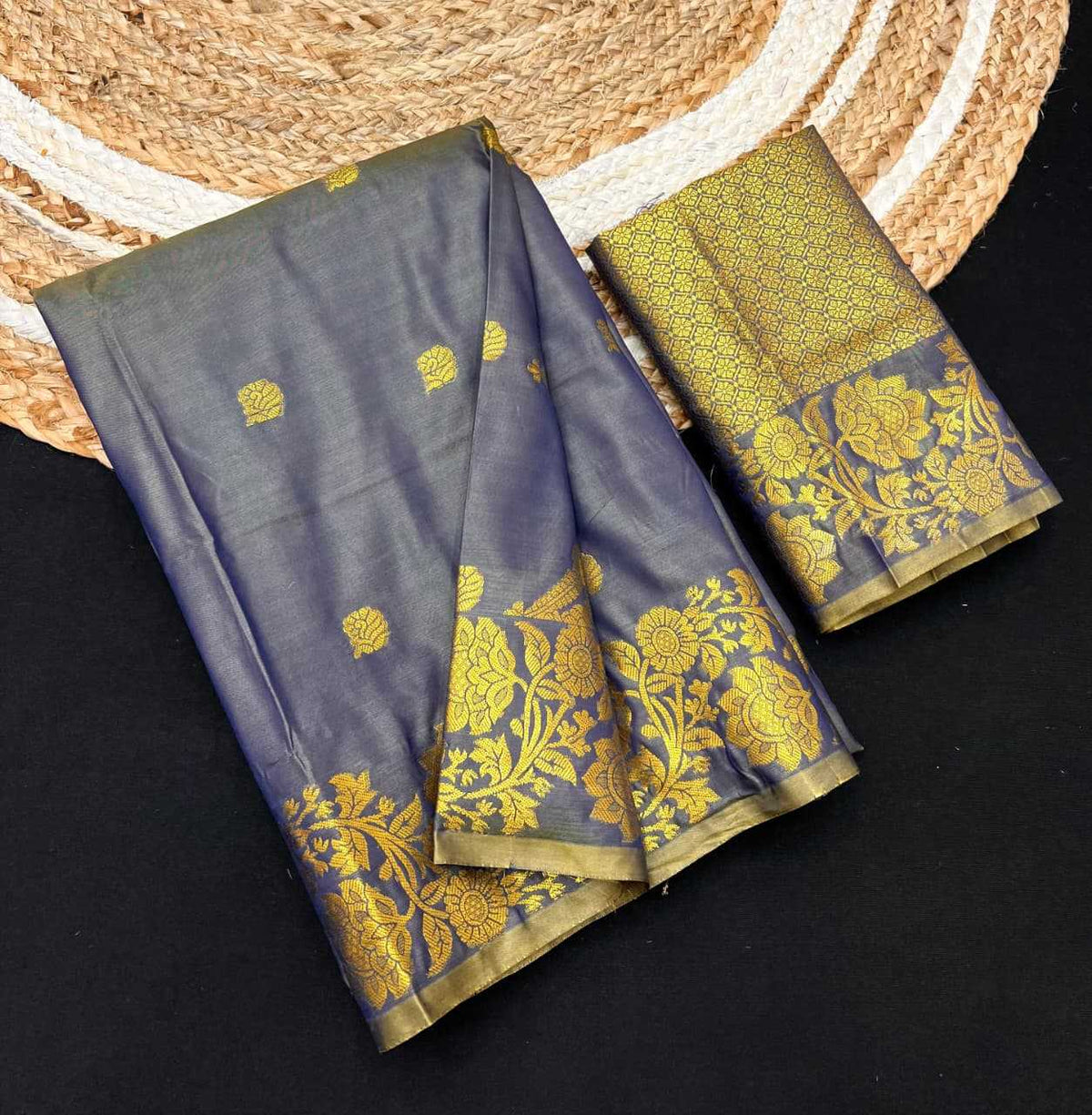 Banarasi Soft Silk Designer Saree