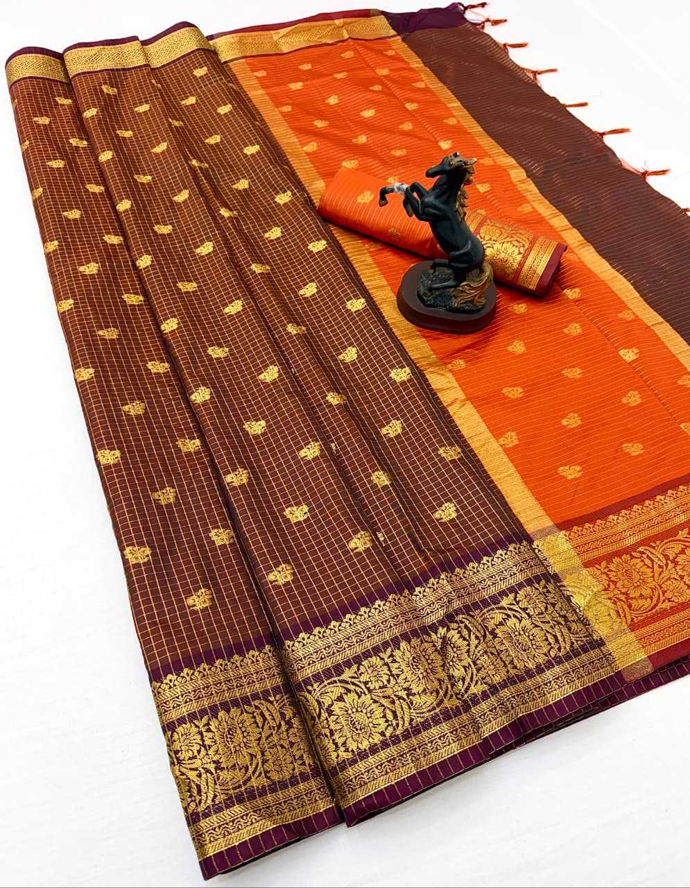Katan Silk Designer Saree