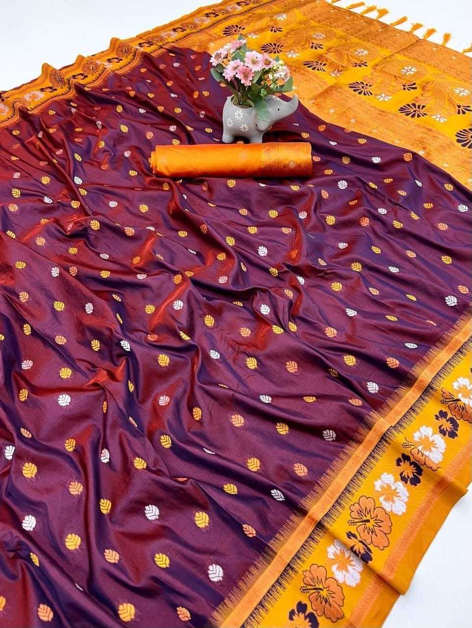Cept Soft Silk Designer Saree