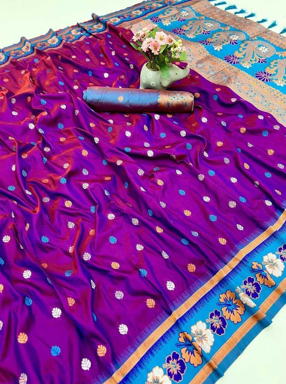 Cept Soft Silk Designer Saree