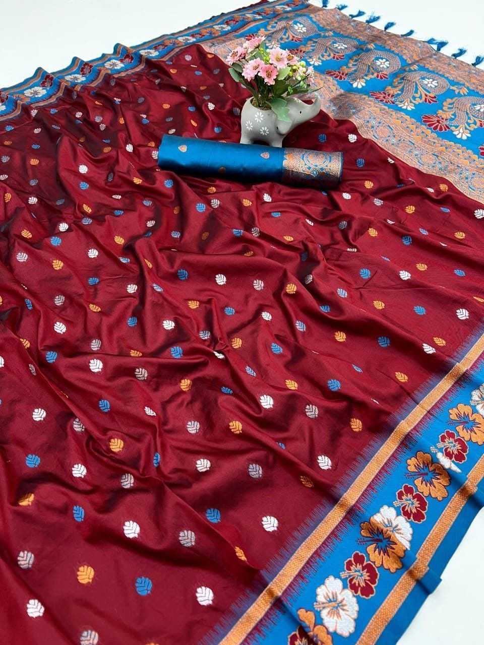 Cept Soft Silk Designer Saree