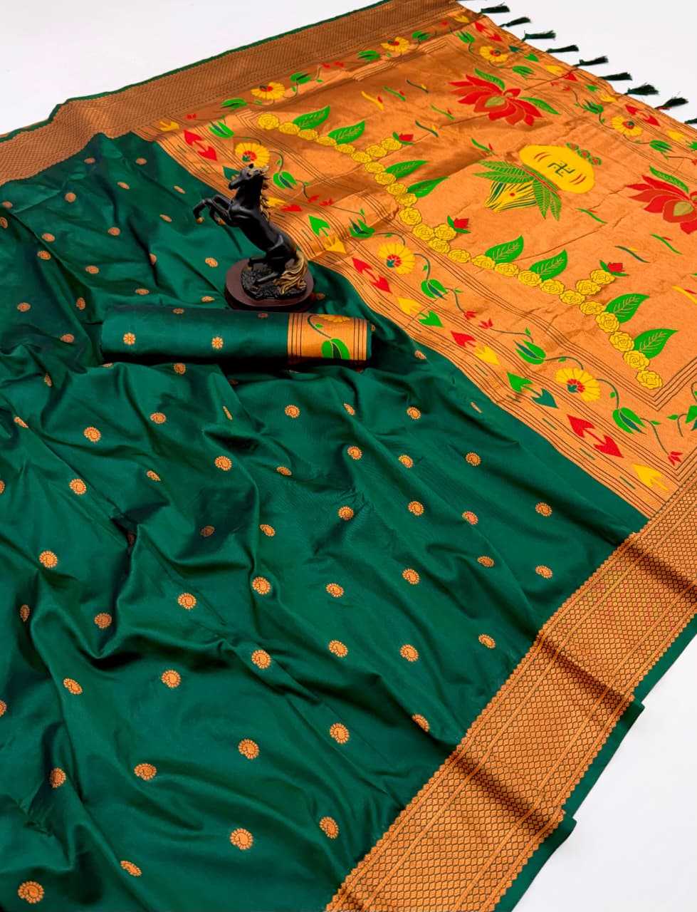 Divine Paithani Silk Designer Saree