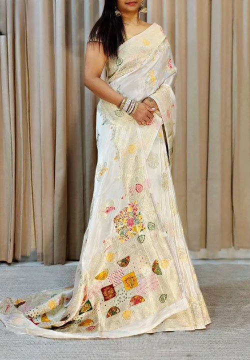 Diwali Pure Silk Designer Saree