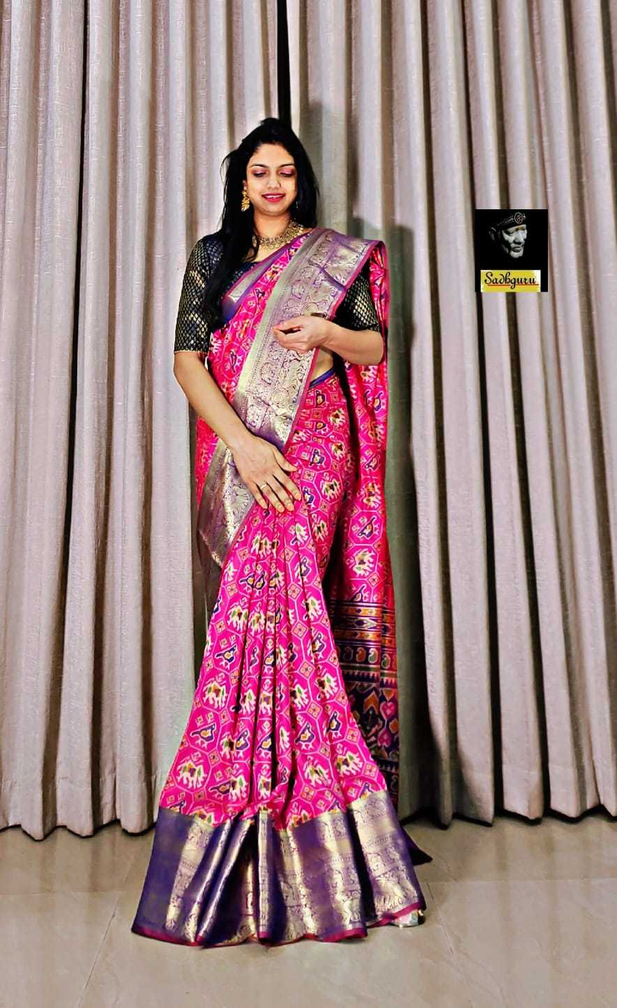 Drop Cotton Printed Saree