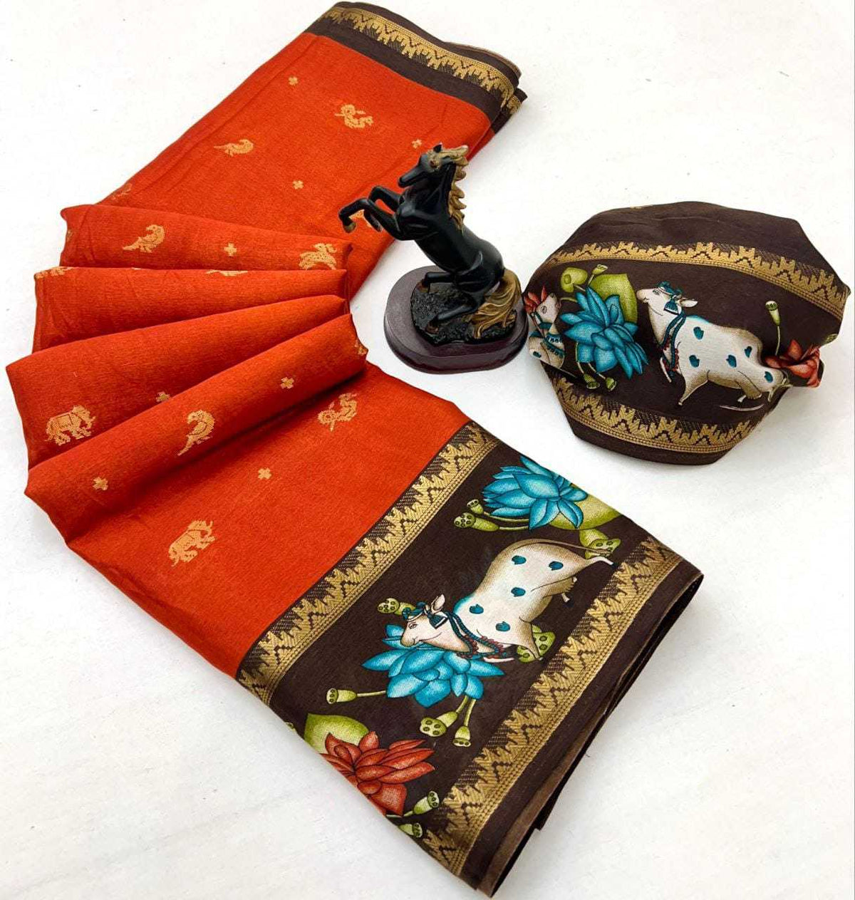 Viscose Butta Saree