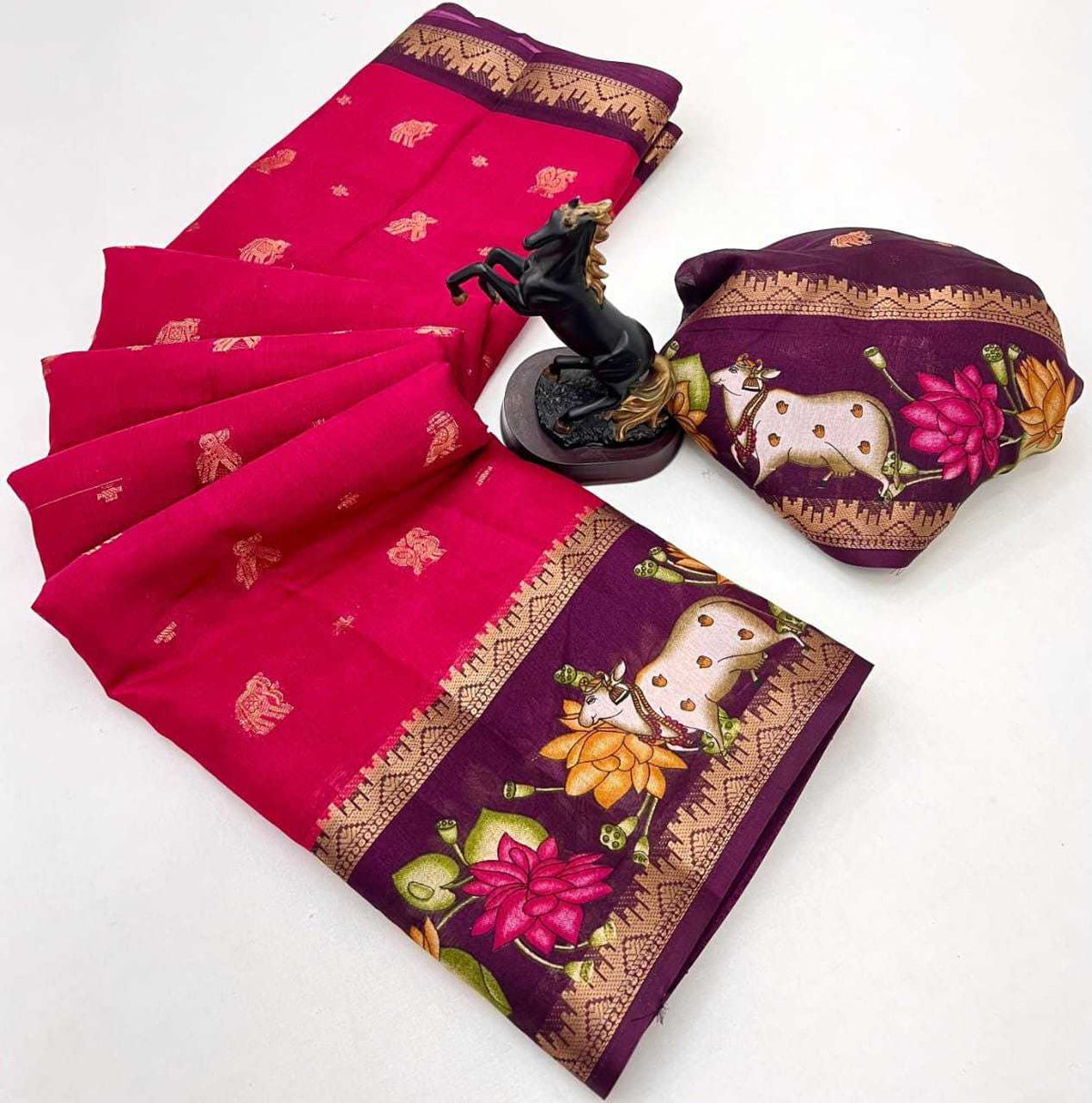 Viscose Butta Saree