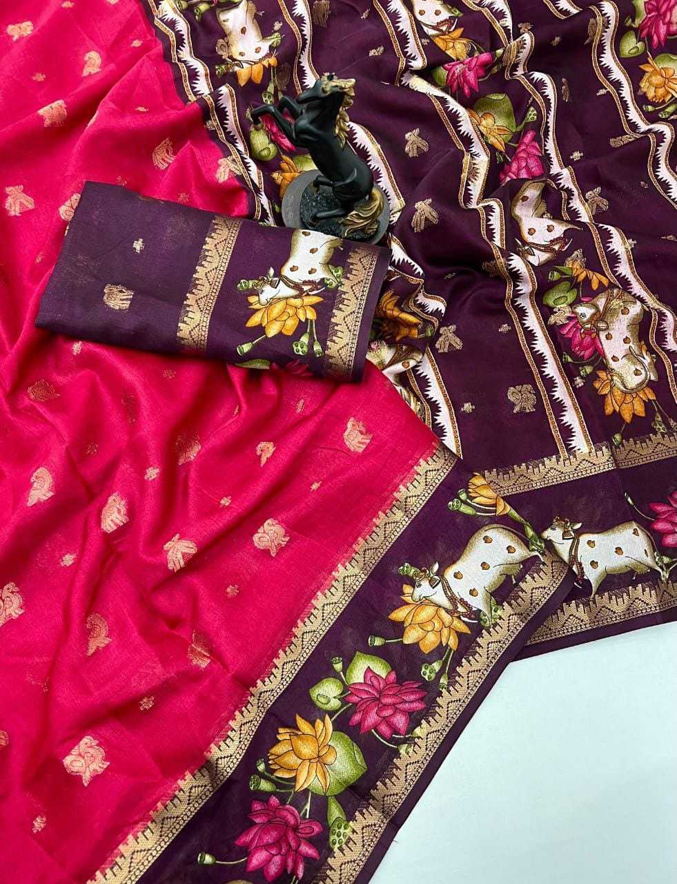 Viscose Butta Saree