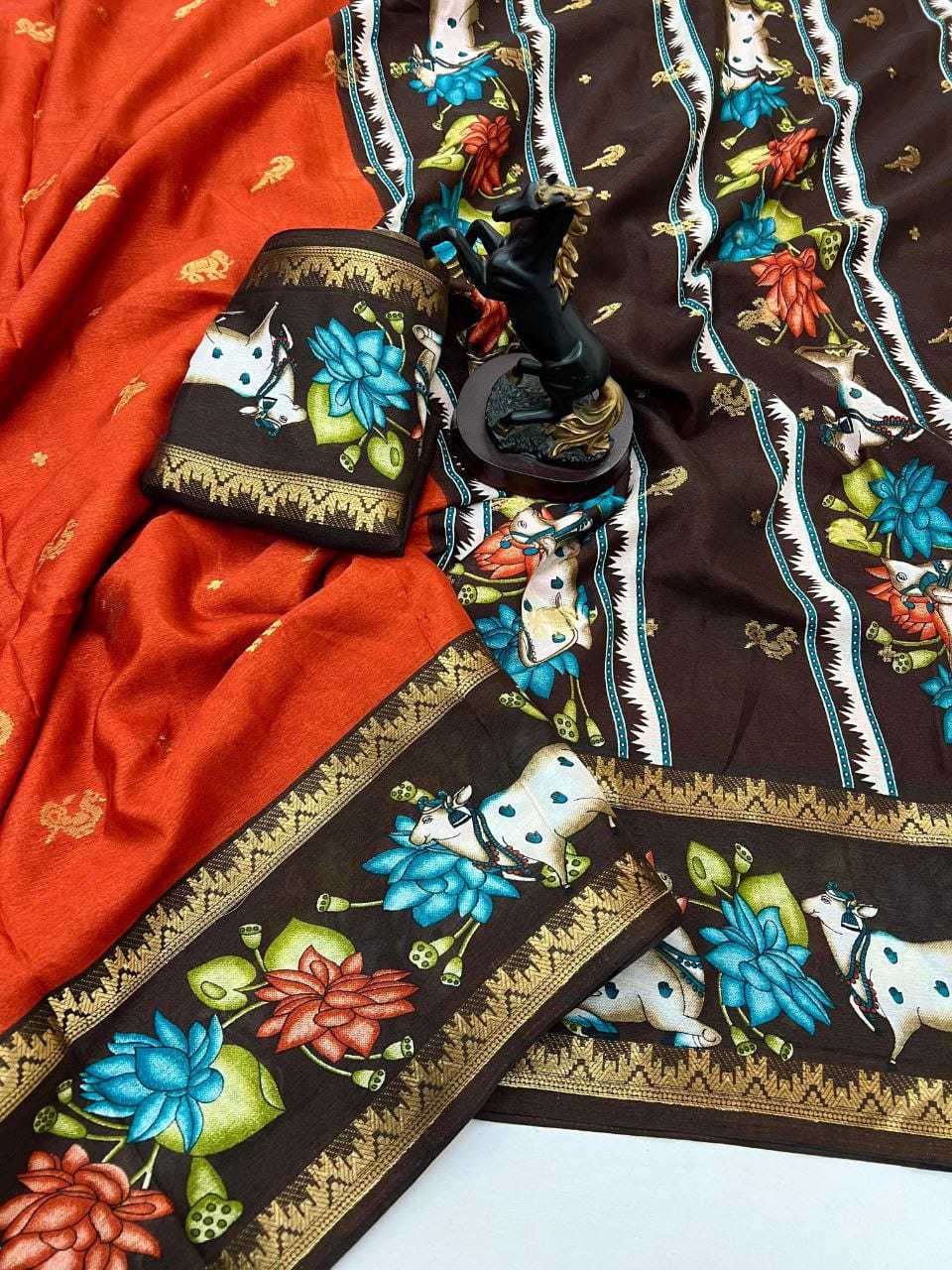 Viscose Butta Saree