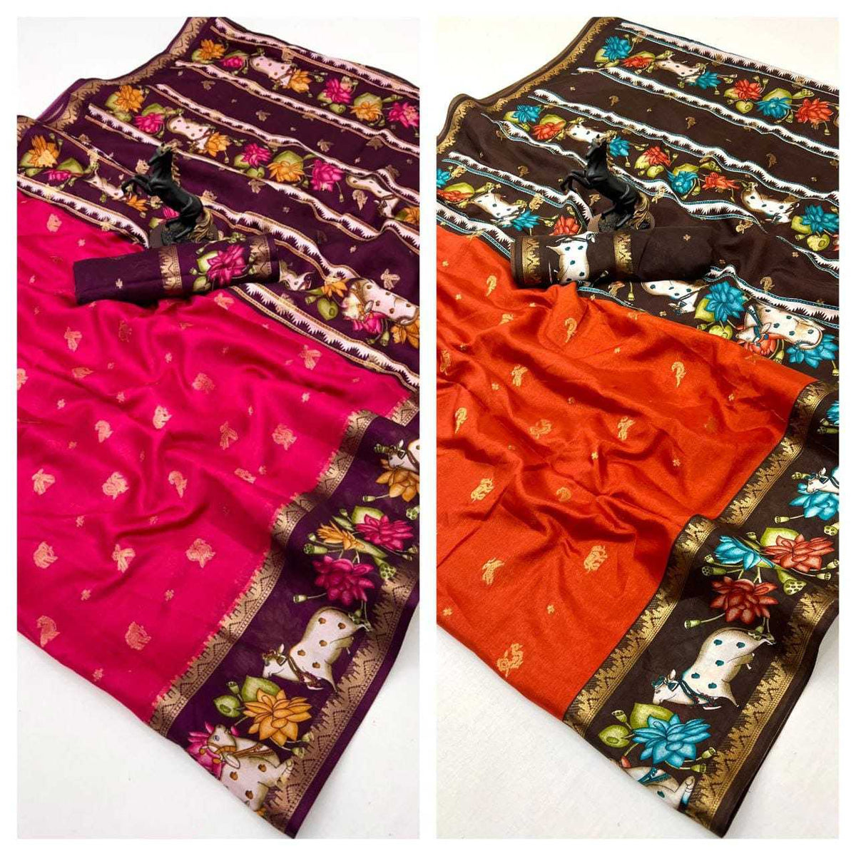 Viscose Butta Saree