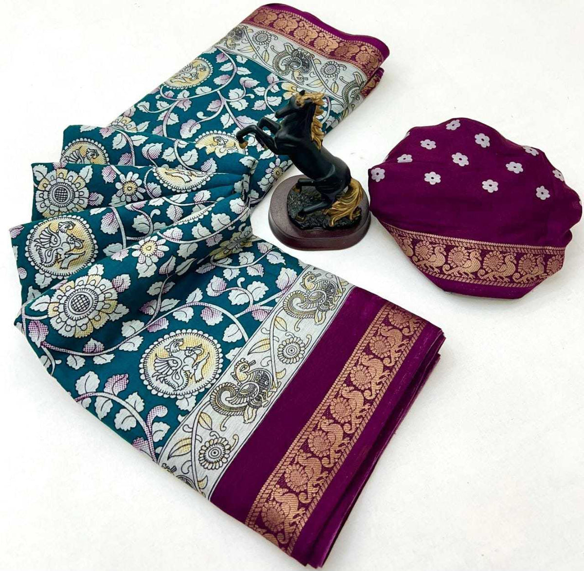 Viscose Printed Saree