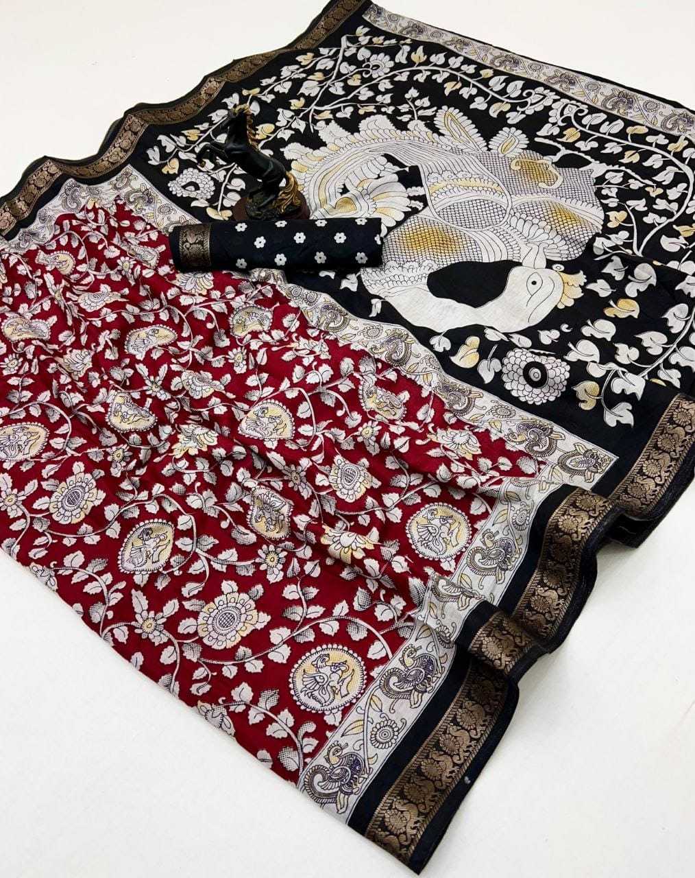 Viscose Printed Saree