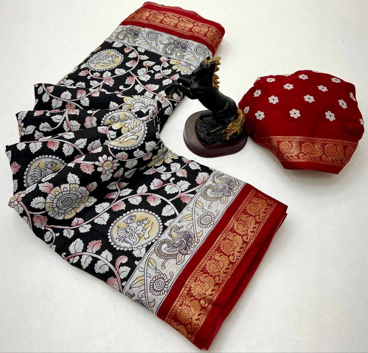 Viscose Printed Saree