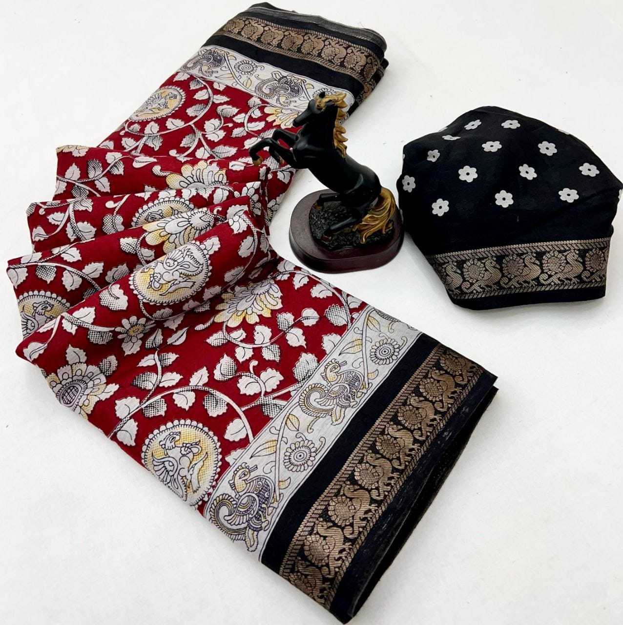 Viscose Printed Saree