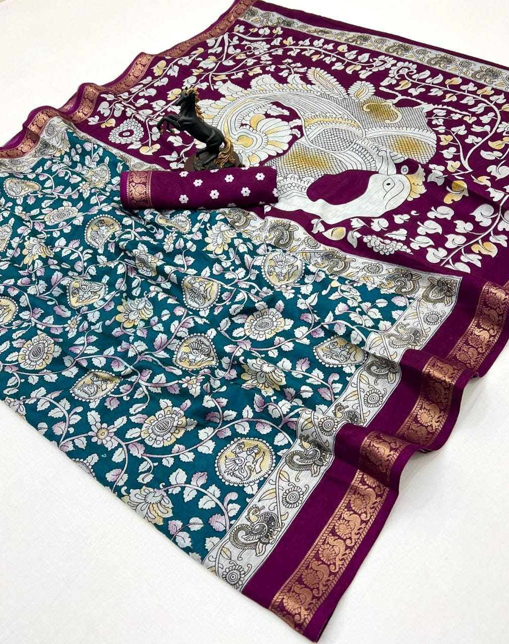 Viscose Printed Saree