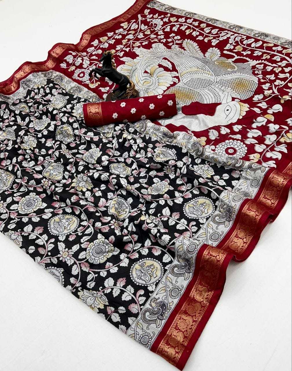 Viscose Printed Saree