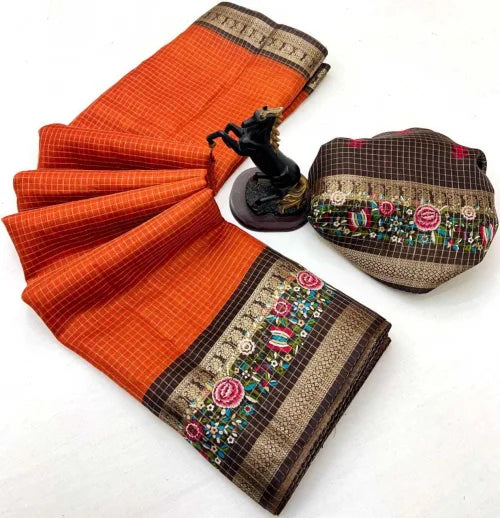 Premium Silk Printed Saree